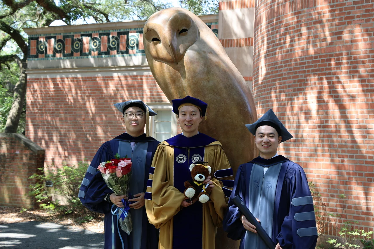 May 2025 lab news: Congratulations to Dr. Yaolong Hu and Dr. Qiang Zhou! Yaolong’s research spans from building bl